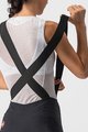 CASTELLI Kolesarske kratke hlače z naramnicami - VELOCISSIMA 3 LADY - črna