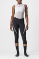 CASTELLI Kolesarske 3/4 hlače brez naramnic - VELOCISSIMA 3 LADY - svetlo modra/črna