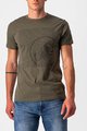 CASTELLI Kolesarska  majica s kratkimi rokavi - SCORPION TEE - zelena