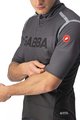 CASTELLI Kolesarski dres s kratkimi rokavi - GABBA ROS SPECIAL - siva