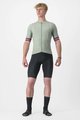 CASTELLI Kolesarski dres s kratkimi rokavi - ENTRATA VI - zelena