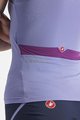 CASTELLI Kolesarski dres brez rokavov - SOLARIS LADY - vijolična