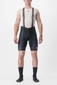 CASTELLI Kolesarske kratke hlače z naramnicami - FREE AERO RC KIT - črna