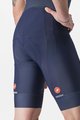 CASTELLI Kolesarske kratke hlače z naramnicami - ENTRATA 2 - modra