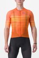 CASTELLI Kolesarski dres s kratkimi rokavi - CLIMBER'S 3.0 - oranžna