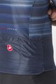 CASTELLI Kolesarski dres s kratkimi rokavi - CLIMBER'S 3.0 - modra