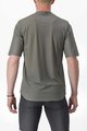 CASTELLI Kolesarski dres s kratkimi rokavi - TRAIL TECH 2 - siva