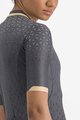 CASTELLI Kolesarski dres s kratkimi rokavi - PEZZI LADY - siva