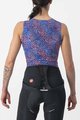 CASTELLI Kolesarska  majica brez rokavov - PRO MESH 4 W LADY - modra