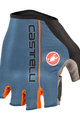 CASTELLI Kolesarske rokavice s kratkimi prsti - CIRCUITO - rdeča/modra