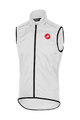 CASTELLI Kolesarski brezrokavnik - SQUADRA - bela