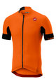 CASTELLI Kolesarski dres s kratkimi rokavi - AERO RACE 4.1 SOLID - oranžna