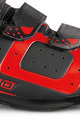 Kolesarski čevlji - CR-3-19 NYLON - rdeča/črna