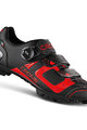 Kolesarski čevlji - CX-3-19 MTB NYLON - rdeča/črna