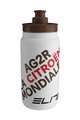 ELITE Kolesarska steklenica za vodo - FLY AG2R 550ml - bela/rjava