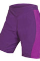 Kolesarske kratke hlače brez naramnic - PULSE LADY - vijolična