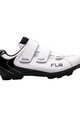 FLR Kolesarski čevlji - F55 MTB - bela/črna