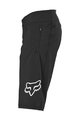 FOX Kolesarske kratke hlače brez naramnic - DEFEND SHORTS - črna