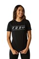FOX Kolesarska  majica s kratkimi rokavi - PINNACLE DRIRELEASE® - črna