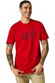FOX Kolesarska  majica s kratkimi rokavi - LEGACY FOX HEAD - rdeča