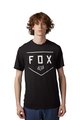 FOX Kolesarska  majica s kratkimi rokavi - SHIELD - črna