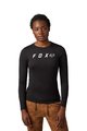 FOX Kolesarska  majica z dolgimi rokavi - ABSOLUTE LADY - črna