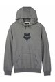 FOX pulover - FOX HEAD FLEECE PO - siva