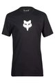 FOX Kolesarska  majica s kratkimi rokavi - FOX HEAD PREMIUM - črna