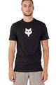 FOX Kolesarska  majica s kratkimi rokavi - FOX HEAD PREMIUM - črna