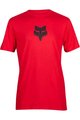 FOX Kolesarska  majica s kratkimi rokavi - FOX HEAD PREMIUM - rdeča