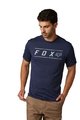 FOX Kolesarska  majica s kratkimi rokavi - PINNACLE DRIRELEASE® - modra