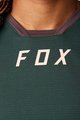 FOX Kolesarski dres s kratkimi rokavi - DEFEND LADY - zelena