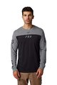 FOX Kolesarska  majica z dolgimi rokavi - EFEKT - črna/siva
