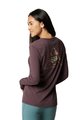 FOX Kolesarska  majica z dolgimi rokavi - FINISHER LADY - vijolična
