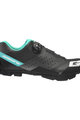 GAERNE Kolesarski čevlji - HURRICANE LADY MTB - črna/svetlo modra