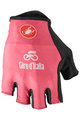 CASTELLI Kolesarske rokavice s kratkimi prsti - GIRO D'ITALIA - rožnata