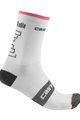 CASTELLI Kolesarske klasične nogavice - GIRO 2019 - bela