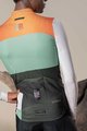 GOBIK Kolesarski dres z dolgimi rokavi zimski - COBBLE - črna/slonovina/zelena/oranžna
