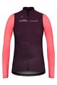 GOBIK Kolesarska  podaljšana jakna - SKIMO PRO THERM LADY - vijolična/rožnata