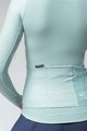 GOBIK Kolesarski dres z dolgimi rokavi zimski - PACER SOLID LADY - svetlo zelena