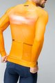 GOBIK Kolesarski dres z dolgimi rokavi zimski - HYDER - oranžna