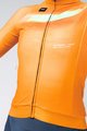 GOBIK Kolesarski dres z dolgimi rokavi zimski - HYDER LADY - oranžna