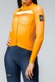 GOBIK Kolesarski dres z dolgimi rokavi zimski - HYDER LADY - oranžna