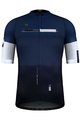 GOBIK Kolesarski dres s kratkimi rokavi - STARK RIBBON - bela/modra