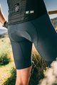 GOBIK Kolesarske kratke hlače z naramnicami - ABSOLUTE 5.0 K10 - siva