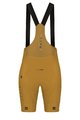GOBIK Kolesarske kratke hlače z naramnicami - MATT K9 LADY - rumena