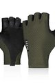 GOBIK Kolesarske rokavice s kratkimi prsti - BLACK MAMBA - črna/zelena