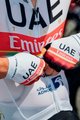 GOBIK Kolesarske rokavice s kratkimi prsti - UAE 2022 RIVAL - rdeča/bela