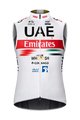 GOBIK Kolesarski brezrokavnik - UAE 2022 PLUS 2.0 - bela/rdeča