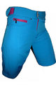 HAVEN Kolesarske kratke hlače brez naramnic - AMAZON LADY - modra